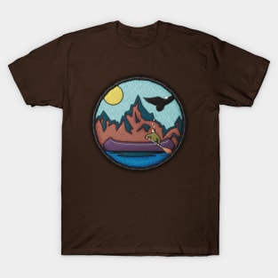 Get-Shit-On-By-Nature Merit Badge T-Shirt